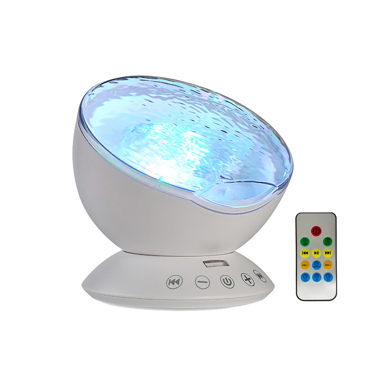 Colorful Water Wave LED Rotate Light